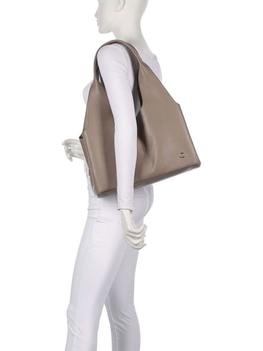 Coccinelle Hobo Bag Warm Taupe - Image 4