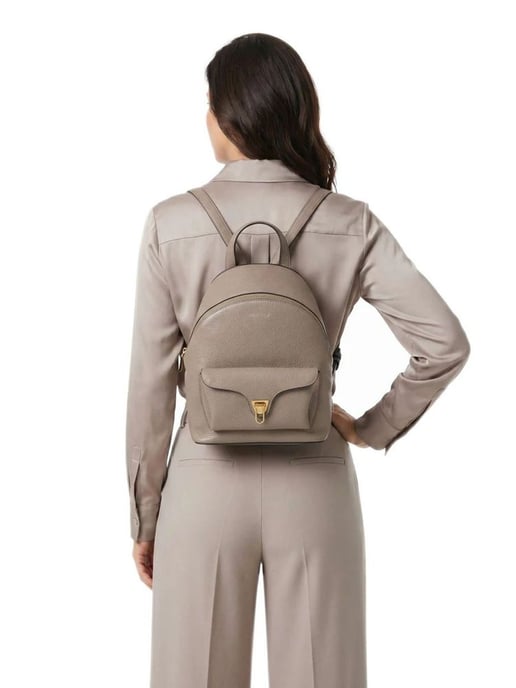 Coccinelle Rugzak Warm Taupe - Image 6