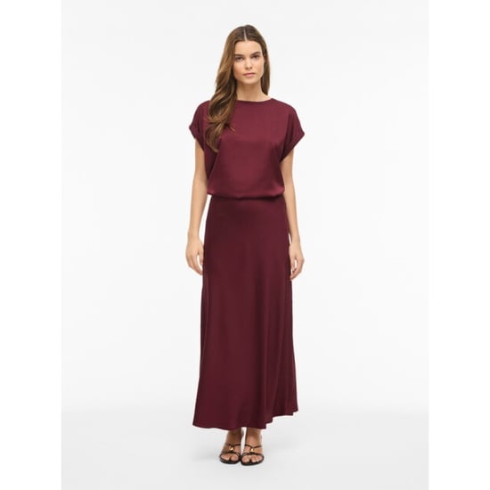 Vila viellette s/s satin top noos 14059563 port royale - Image 6