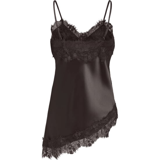 Only Onlindona strap satin lace top wvn chocolate torte - Image 3