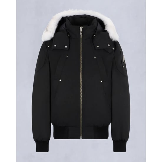 Moose Knuckles Men original ballistic bomber natural shearling - Image 1