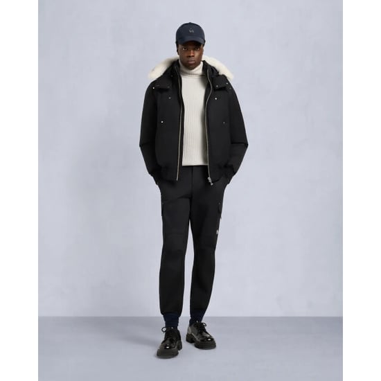 Moose Knuckles Men original ballistic bomber natural shearling - Image 2