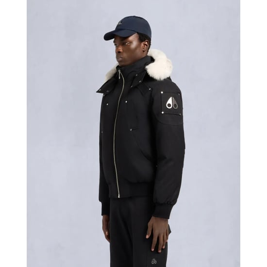 Moose Knuckles Men original ballistic bomber natural shearling - Image 3