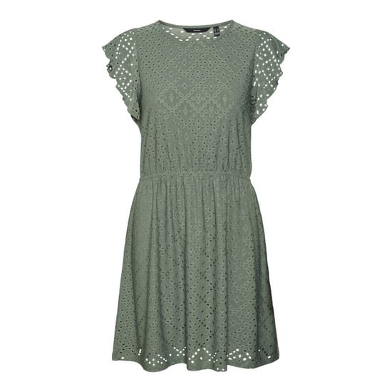 Vero Moda Vmtassa sl frill short dress jrs no - Image 3