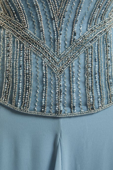 Crystal Corset Maxi Dress - Image 4