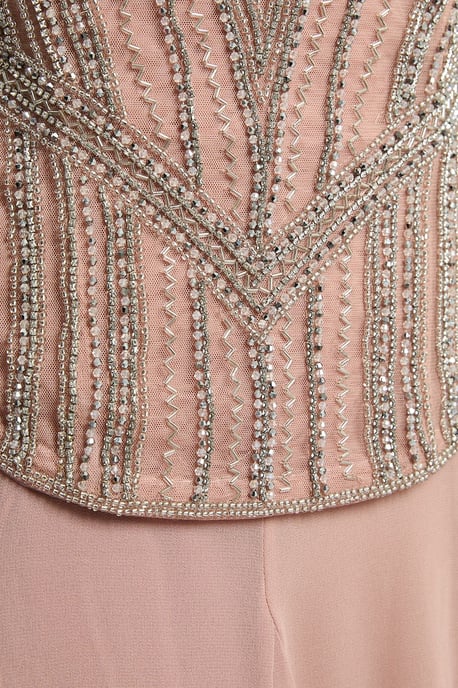 Crystal Corset Maxi Dress - Image 4