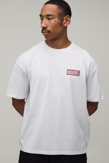 Oversized Spider Man License Print T-Shirt - Image 3