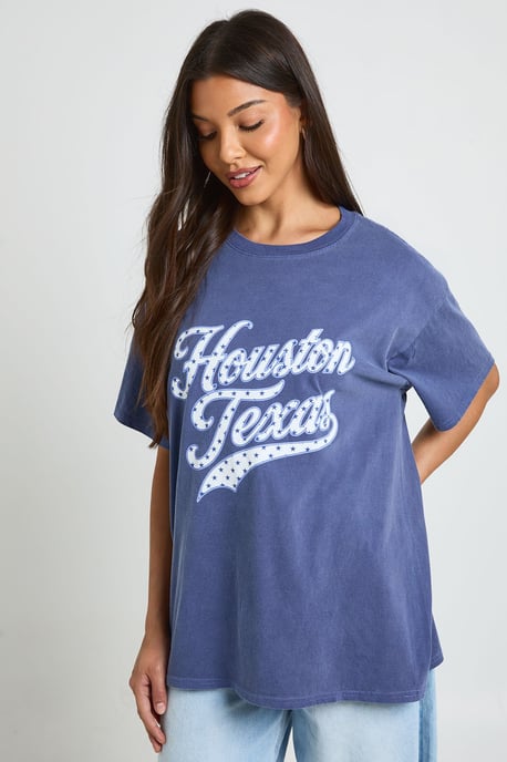 Houston Texas Printed T-Shirt - Image 4