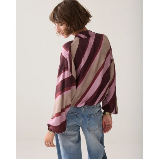 Summum 2s3560-12488 120 top v neck stripe printed multicolour - Image 5