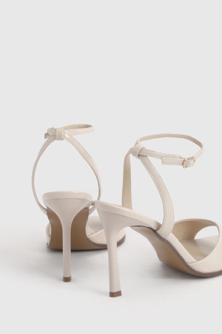 Square Toe 2 Part High Stiletto Heels - Image 4