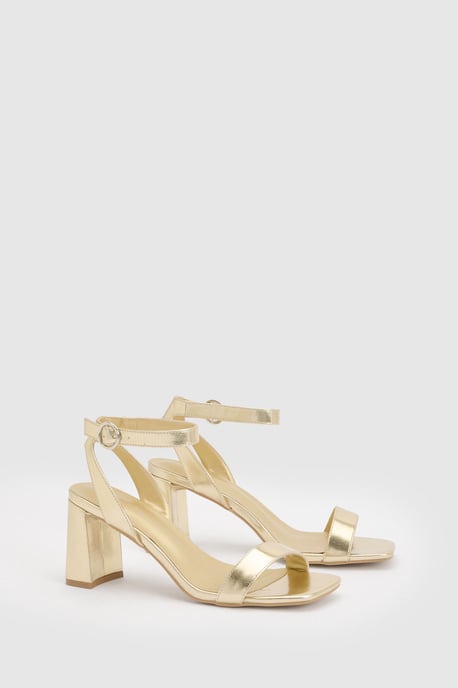 Wide Fit 2 Part Mid Block Heels - Image 3