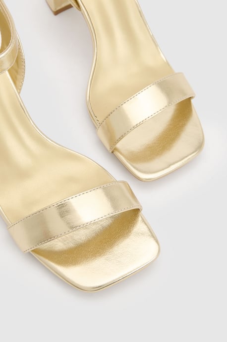 Wide Fit 2 Part Mid Block Heels - Image 5