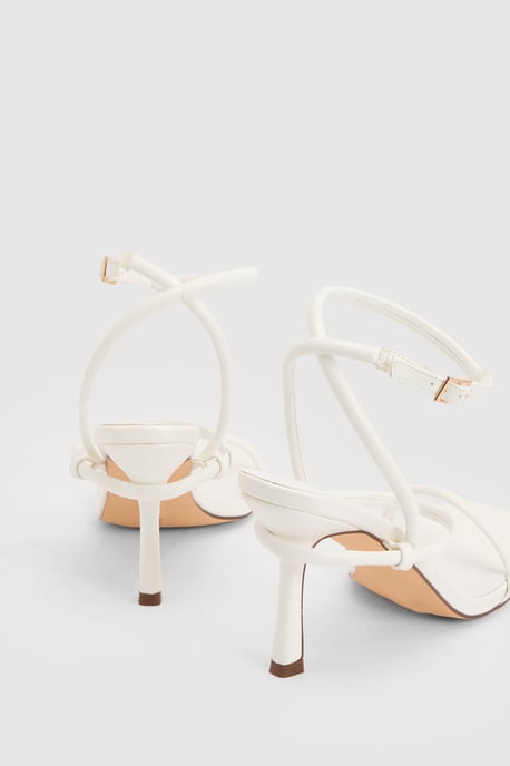 Wide Fit Padded Strappy High Heels - Image 4