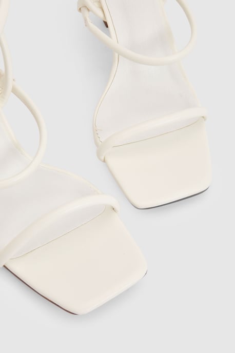 Wide Fit Padded Strappy High Heels - Image 5