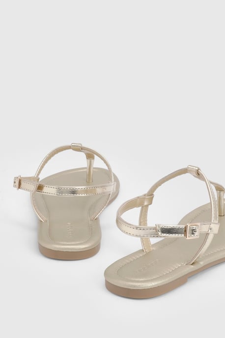 Slingback Toe Post Sandals - Image 4
