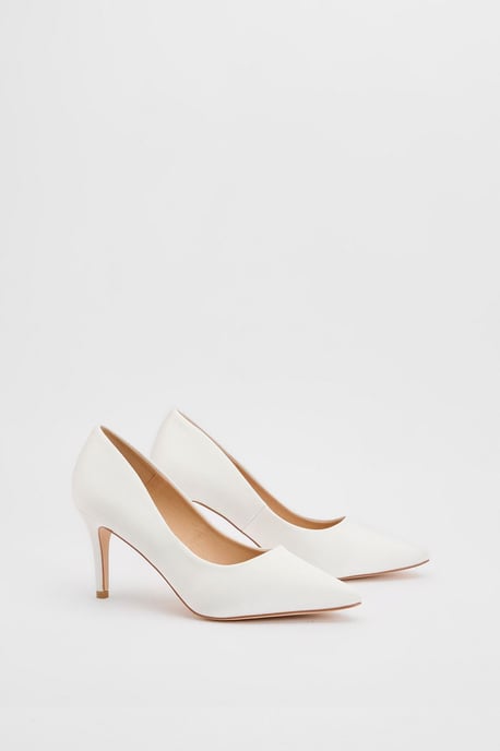 Bridal Keira Textile High Heel Court Shoes - Image 3