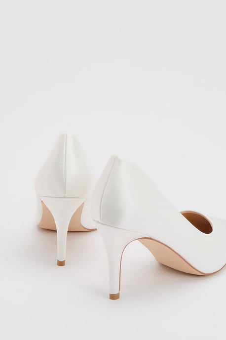 Bridal Keira Textile High Heel Court Shoes - Image 4