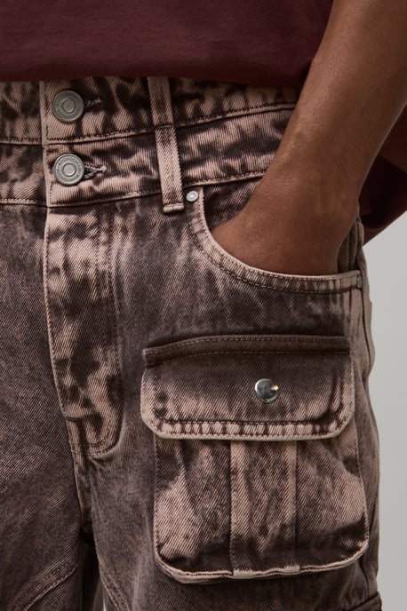 Parachute Extreme Washed Multi Cargo Jorts - Image 3
