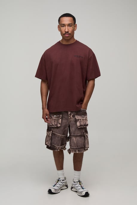 Parachute Extreme Washed Multi Cargo Jorts - Image 4