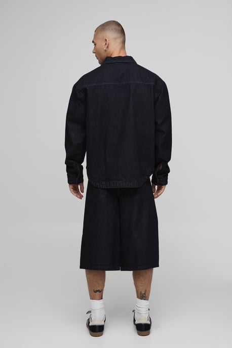 Rinse Wash Pleat Front Co-Ord Jorts - Image 2