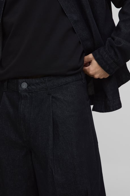 Rinse Wash Pleat Front Co-Ord Jorts - Image 3