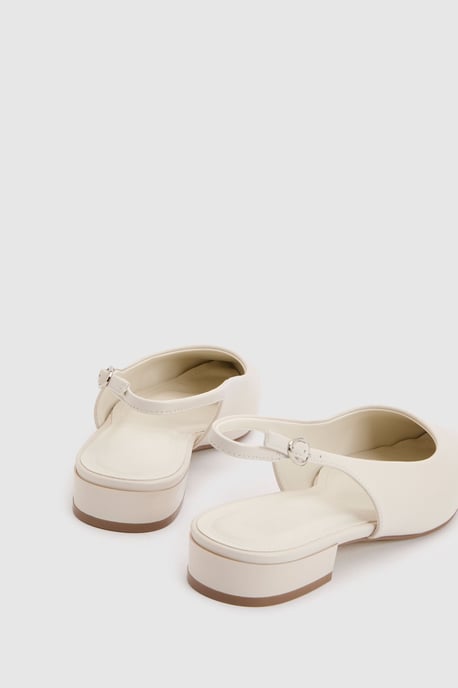 Wide Fit Slingback Pointed Flats - Image 4
