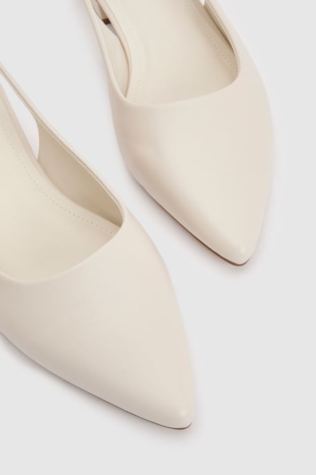 Wide Fit Slingback Pointed Flats - Image 5
