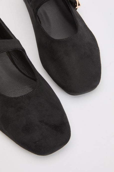Buckle Detail Mary Jane Ballet Flats - Image 5