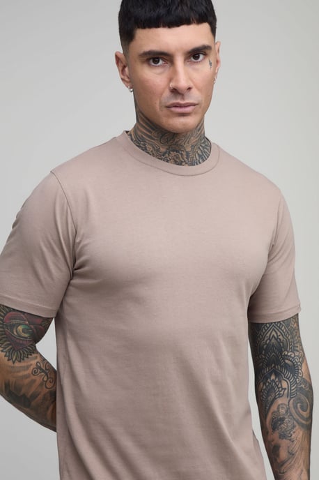 Tall Essential Slim Fit Crew Neck T-Shirt - Image 3