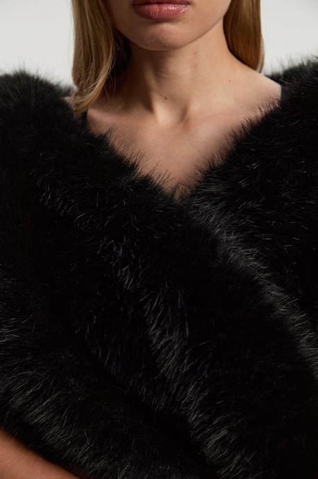 Faux Fur Scarf - Image 5