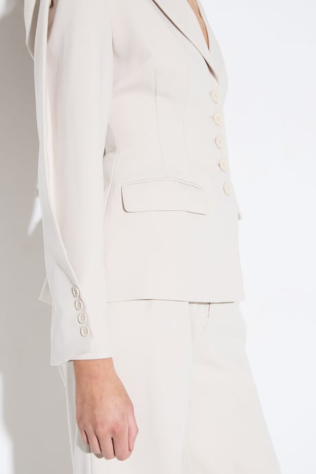 Premium Pleated Sleeve Blazer Co-Ord - Image 4