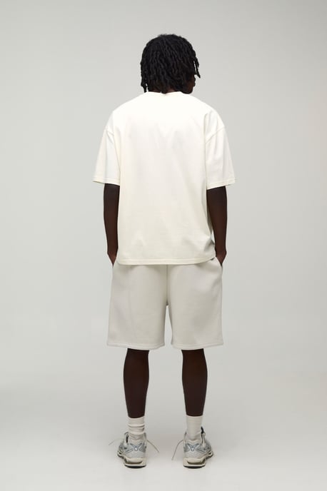 Regular Fit High Build Printed Jersey Short - Image 2