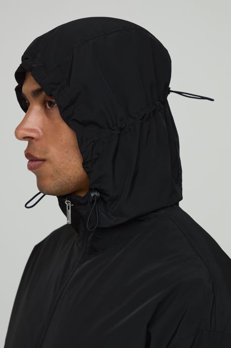 Oversized Boxy Hooded Toggle Cagoule - Image 3