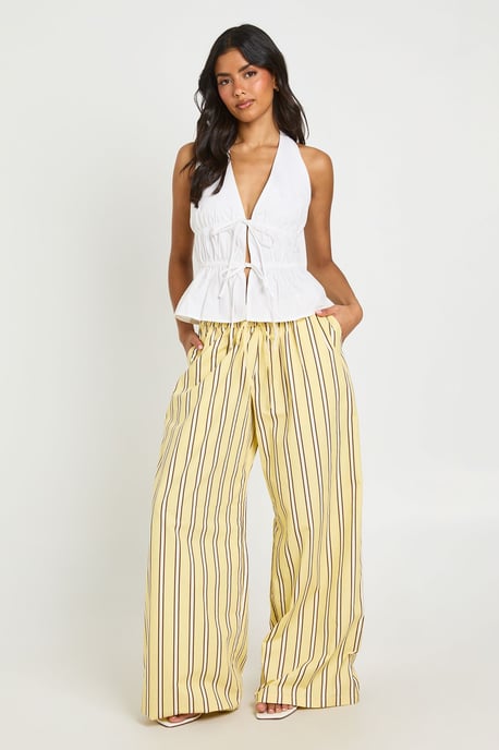 Tie Front Halter Top - Image 3