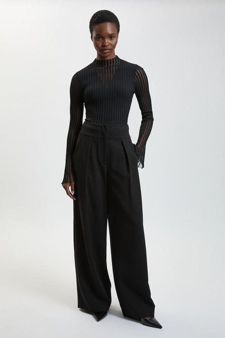 Viscose Blend Filament Knitted Top - Image 3