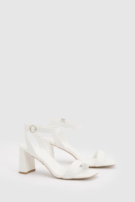 2 Part Mid Block Heels - Image 3