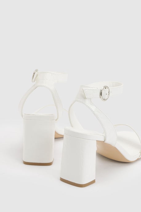 2 Part Mid Block Heels - Image 4