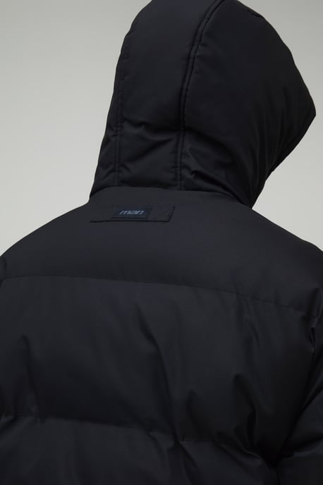 Essential Regular Fit Midweight Padded Hooded Puffer Jacket - Image 3