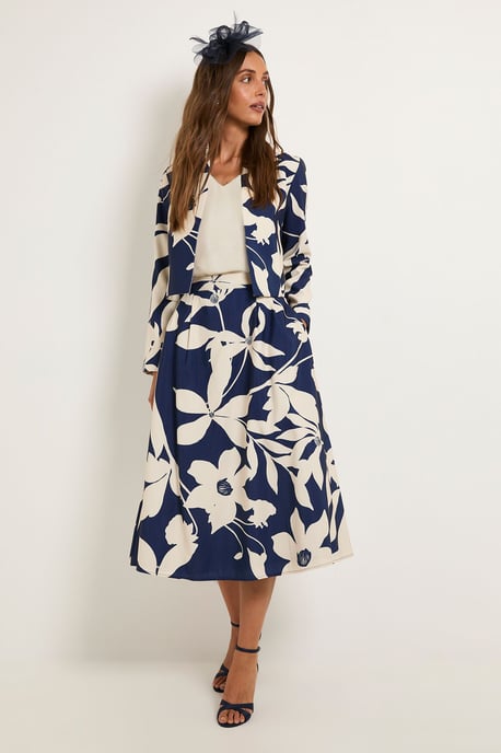 Floral Ottoman Twill Jacket - Image 4