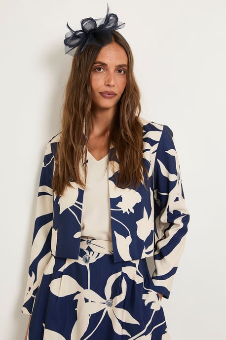 Floral Ottoman Twill Jacket - Image 5