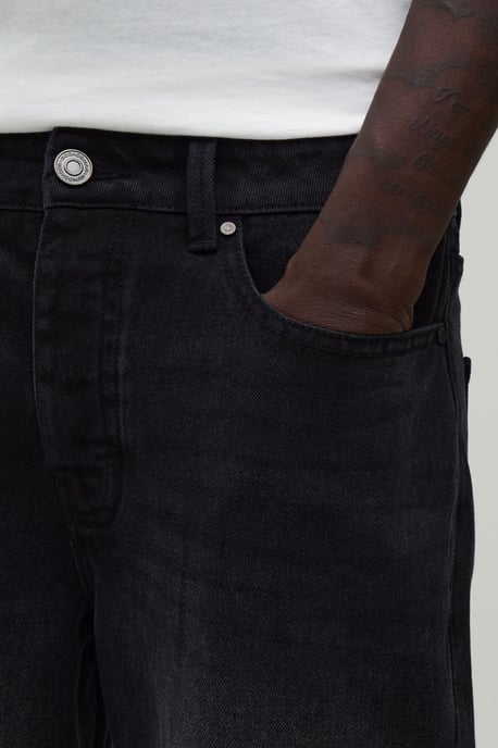 Floral Gusset Ripped Knee Slim Flared Jeans - Image 3