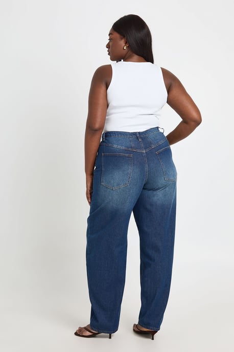 Plus Barrel Leg Jean - Image 2
