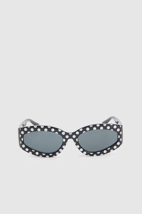 Polka Dot Retro Sunglasses - Image 3