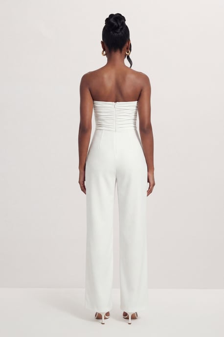 Ruched Bandeau Jumpsuit - Image 2