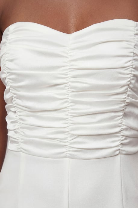 Ruched Bandeau Jumpsuit - Image 3