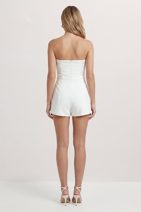 Ruched Bandeau Playsuit - Image 2