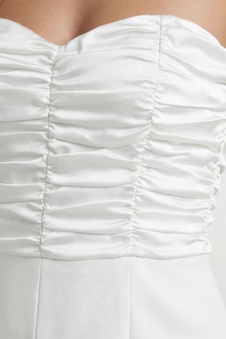 Ruched Bandeau Playsuit - Image 3