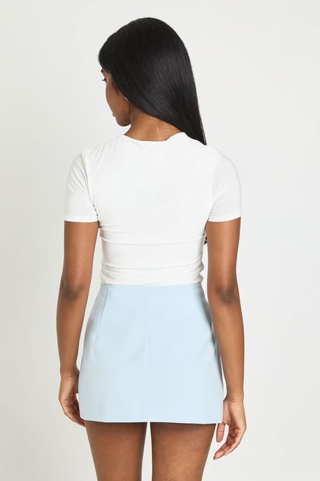 Tailored Micro Mini Skirt - Image 2