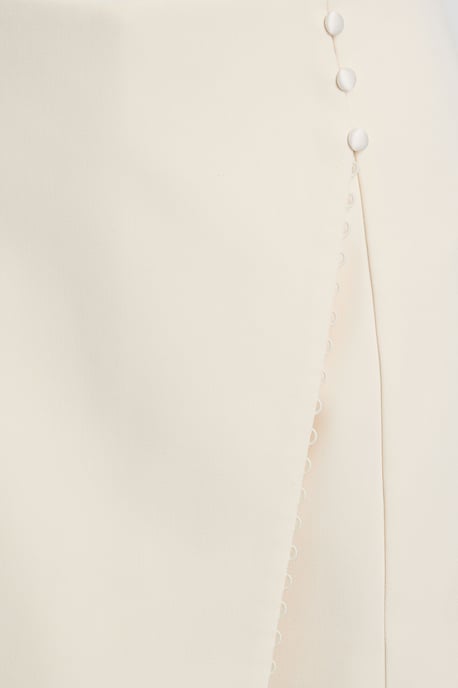 Tailored Button Front Skort - Image 4
