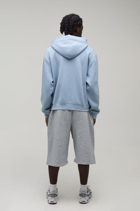 Boxy Zip Through Hoodie - Image 2